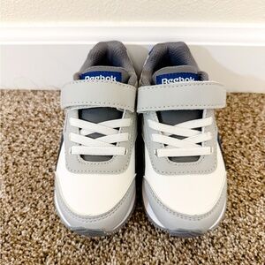 Reebok Kids' Gray and White Sneakers